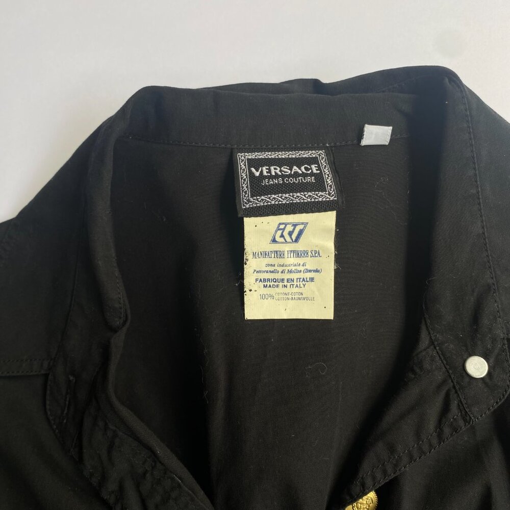 Vintage Versace Button Down Top - image 3